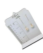 Load image into Gallery viewer, Ivory Crystal Earrings
