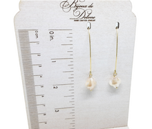 Load image into Gallery viewer, Ivory Crystal Earrings
