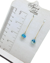 Load image into Gallery viewer, Green Crystal Earrings
