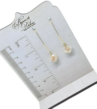 Load image into Gallery viewer, Ivory Crystal Earrings
