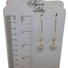 Load image into Gallery viewer, Ivory Crystal Earrings
