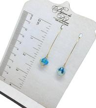 Load image into Gallery viewer, Green Crystal Earrings
