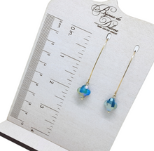 Load image into Gallery viewer, Green Crystal Earrings
