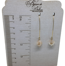 Load image into Gallery viewer, Ivory Crystal Earrings
