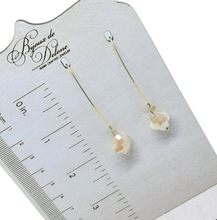 Load image into Gallery viewer, Ivory Crystal Earrings
