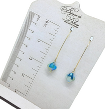 Load image into Gallery viewer, Green Crystal Earrings
