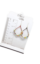 Load image into Gallery viewer, Multi-colored Crystal Earrings
