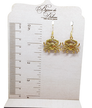 Load image into Gallery viewer, Crab Earrings
