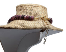 Load image into Gallery viewer, Rhodonite Fleur-de-lis Necklace Set
