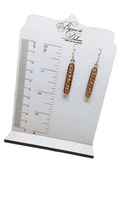 Load image into Gallery viewer, Brown Crystal Earrings
