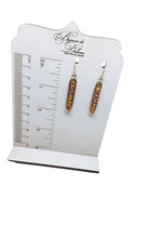 Load image into Gallery viewer, Brown Crystal Earrings
