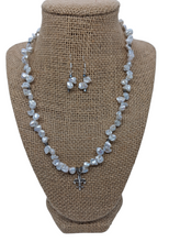 Load image into Gallery viewer, Fleur-de-Lis Baroque Pearl Jewelry Set
