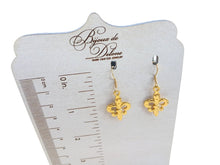 Load image into Gallery viewer, Fleur de lis Earrings
