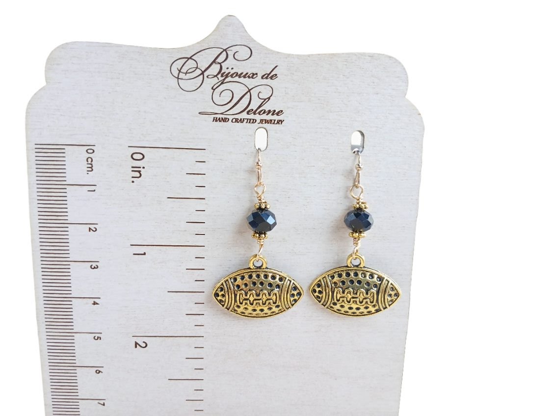 Football Earrings