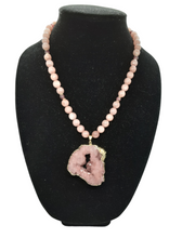 Load image into Gallery viewer, Dust Rose Necklace Set
