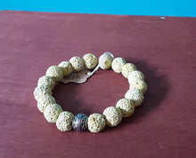 Load image into Gallery viewer, Yellow Lava Bead Bracelet
