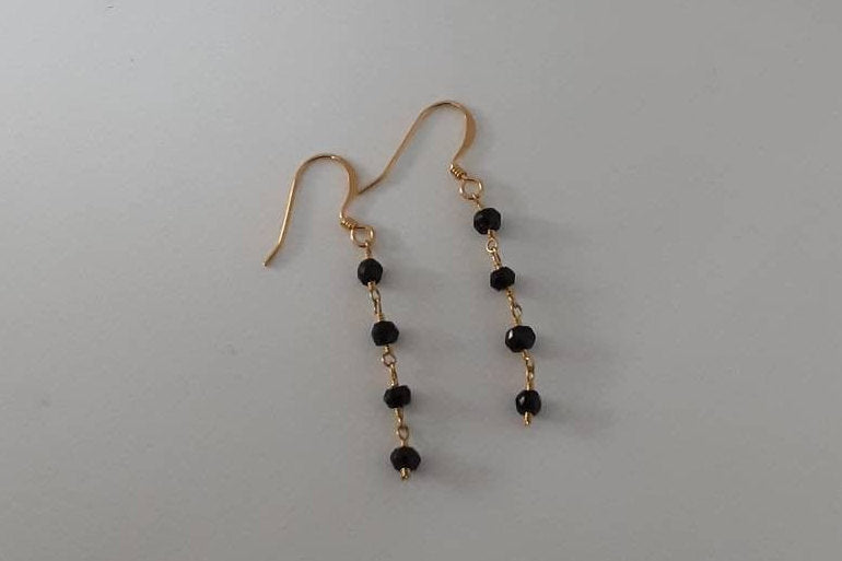 Wire wrap earrings B13