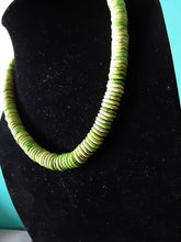 Load image into Gallery viewer, Light green necklace
