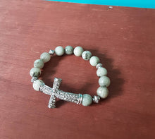 Load image into Gallery viewer, Large Cross Bracelet
