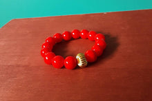 Load image into Gallery viewer, Green &amp; Orange Necklace Set
