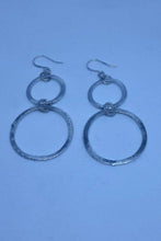 Load image into Gallery viewer, Silver hoop earrings - B5
