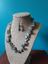 Load image into Gallery viewer, Labradorite Necklace Set
