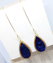 Load image into Gallery viewer, Lapis Earrings
