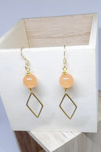 Load image into Gallery viewer, Peach Earrings
