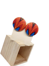 Load image into Gallery viewer, African Print Earrings

