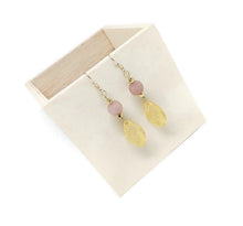 Load image into Gallery viewer, Dangle Leaf Earrings

